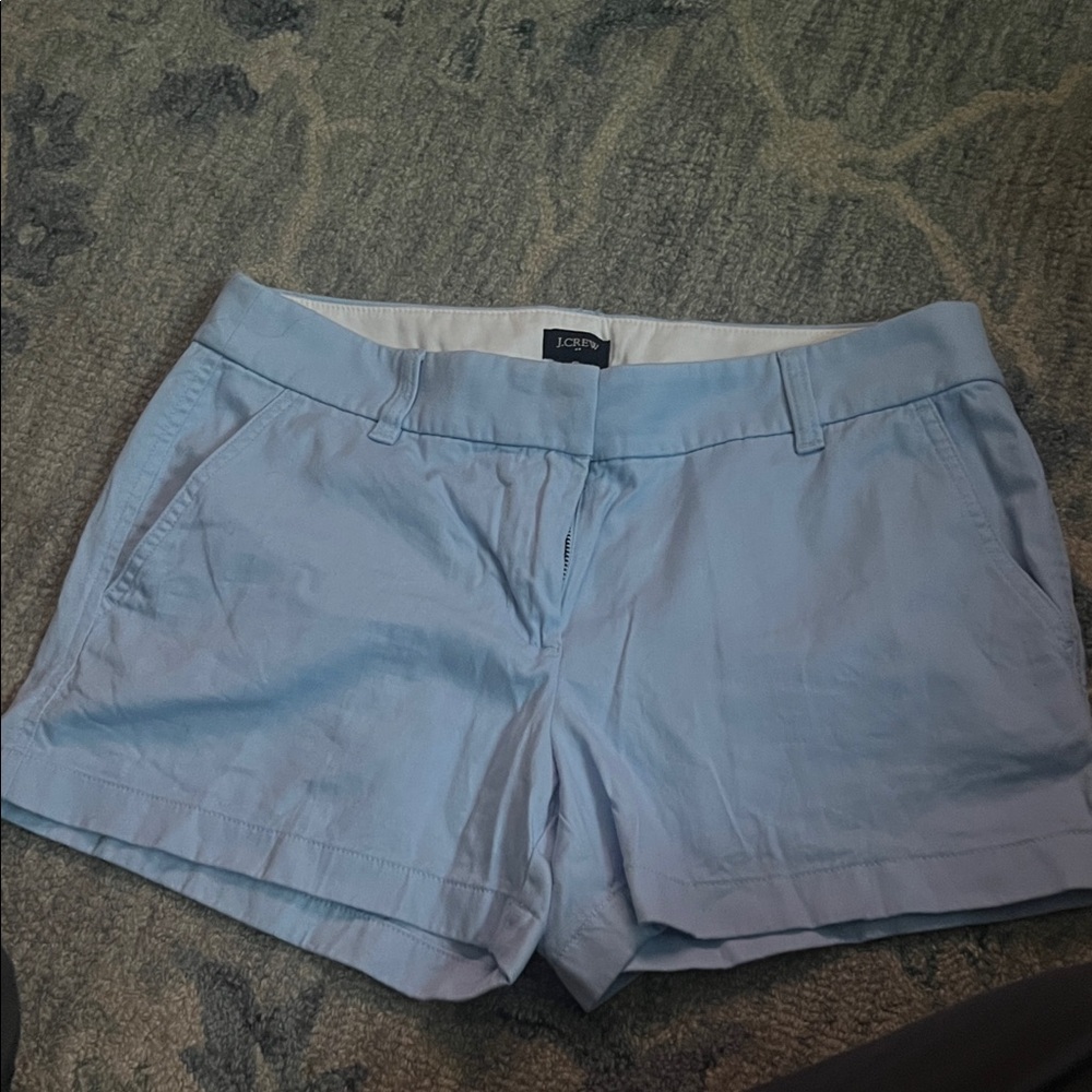 J. Crew Women's Sky Blue Bermudas
